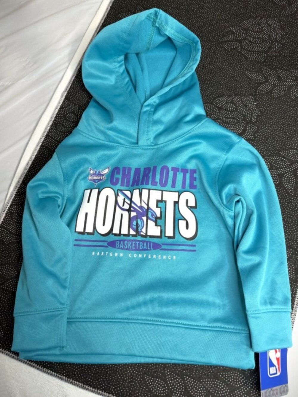 Charlotte Hornets NBA Toddler Teal Pullover Hoodie Size 2T